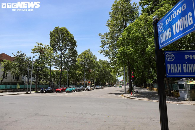 Toàn cảnh khán đài tại Quảng trường Ba Đình phục vụ lễ Quốc khánh 2/9 - Ảnh 17.