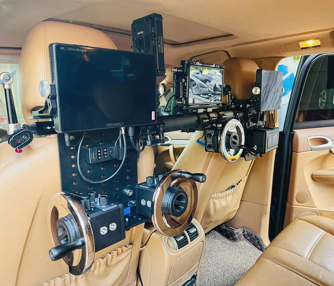 Dàn xe camera khủng của Lê Bảo Hân sẵn sàng phục vụ A80: Đoàn làm phim Fast - Ảnh 11.