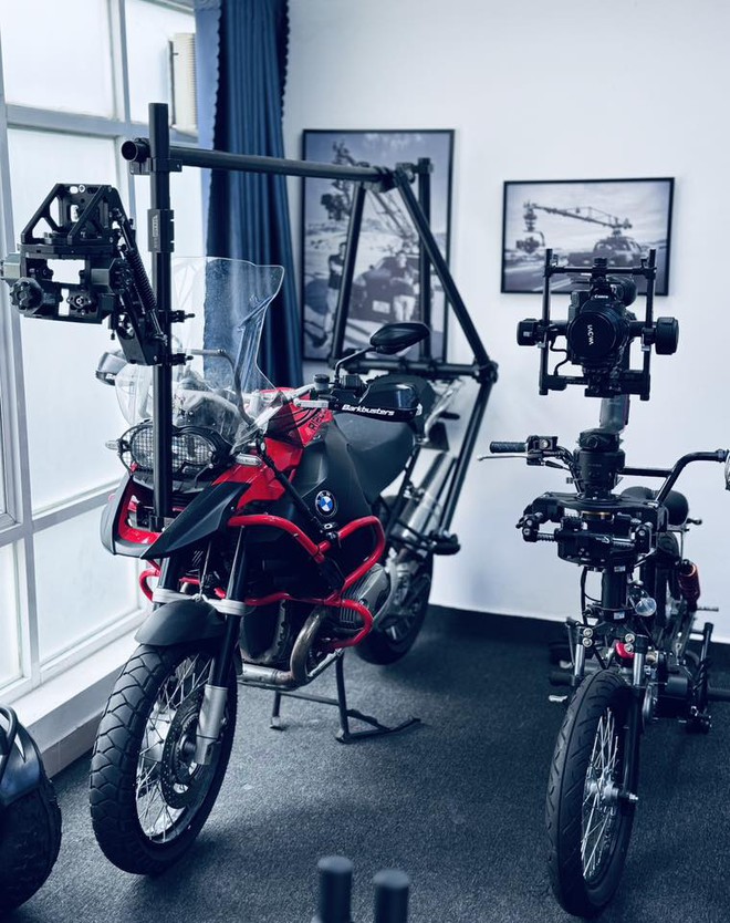 Dàn xe camera khủng của Lê Bảo Hân sẵn sàng phục vụ A80: Đoàn làm phim Fast - Ảnh 15.