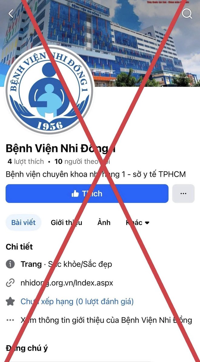 1 bệnh viện ở TP HCM phát cảnh báo liên quan chủ tài khoản có tên "DO TRONG HUY" - Ảnh 1.