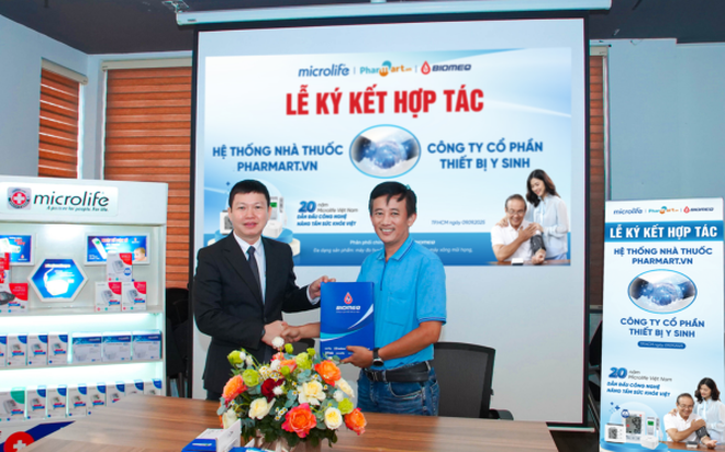 Pharmart.vn Bắt Tay Chiến Lược Cùng Microlife: Chủ Động Chăm Sóc Huyết Áp 1 Photo1757906148142 17579061482791761157529 17579144439592072304991