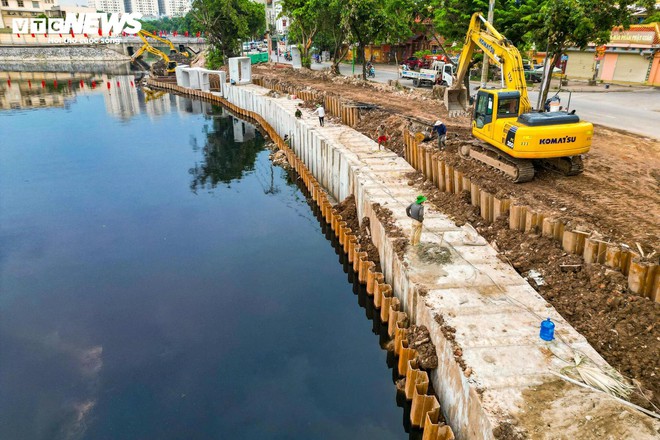 Sông Tô Lịch thay đổi ra sao sau một năm triển khai dự án 'hồi sinh'? - Ảnh 18.