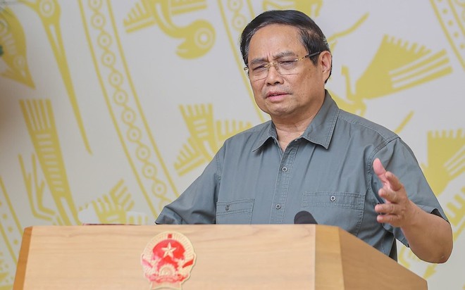 Thủ tướng phát biểu tại phiên họp thứ nhất của Ban Chỉ đạo. Ảnh: VGP