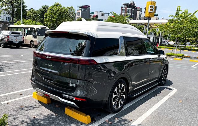 Xe mới KIA sắp bán ở Việt Nam: Có giá treo quần áo như xe của 'mẹ bỉm sữa' nhưng lại dành cho tổng tài- Ảnh 13.