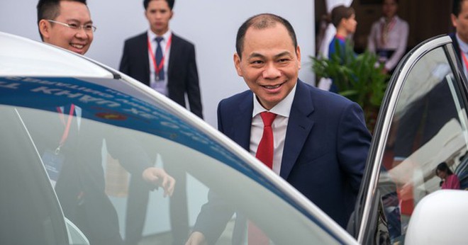 Tỷ phú Phạm Nhật Vượng, Chủ tịch Vingroup. Ảnh: VIC
