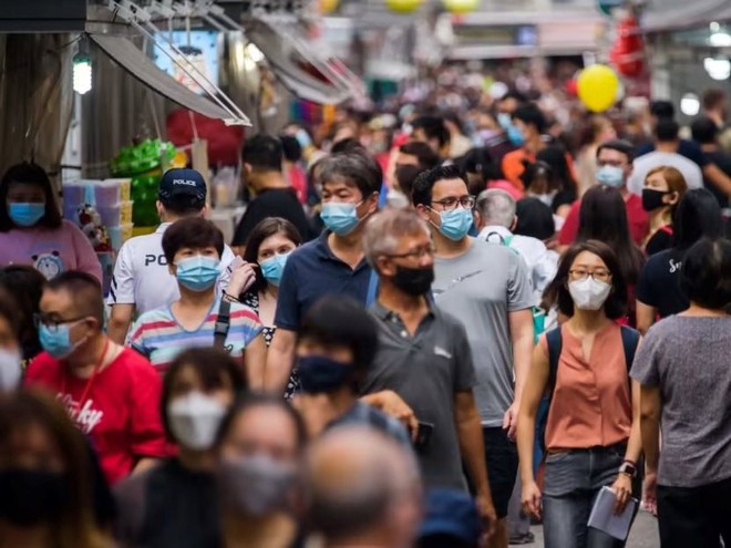 Dân số Singapore vừa ghi nhận kỷ lục. Ảnh: Reuters