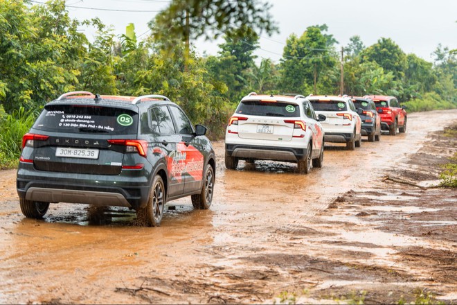 Xuyên rừng, vượt đèo bằng Skoda Kushaq mới thấy SUV đô thị giờ đây ‘cân’ tốt nhiều loại địa hình phức tạp - Ảnh 5.
