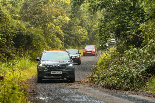 Xuyên rừng, vượt đèo bằng Skoda Kushaq mới thấy SUV đô thị giờ đây ‘cân’ tốt nhiều loại địa hình phức tạp - Ảnh 6.
