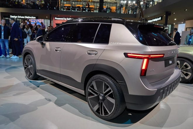 Skoda Epiq n&agrave;y m&agrave; về Việt Nam th&igrave; dễ hot: Ngang cỡ Sonet, chạy điện 425km/sạc, gi&aacute; hứa hẹn &lsquo;rẻ như xe xăng&rsquo; - Ảnh 8.