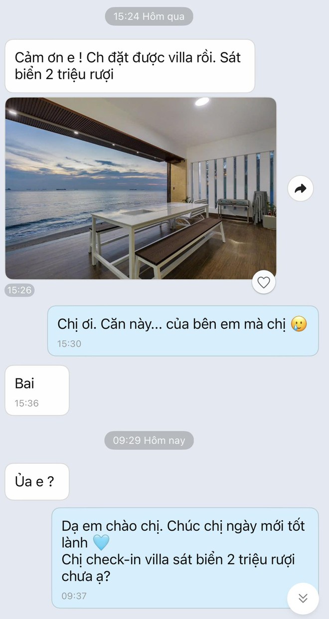 Cùng một villa ở Vũng Tàu, nơi báo giá 6 triệu, nơi chỉ hơn 2 triệu/đêm: 3 dấu hiệu nhận biết trang giả - Ảnh 3.