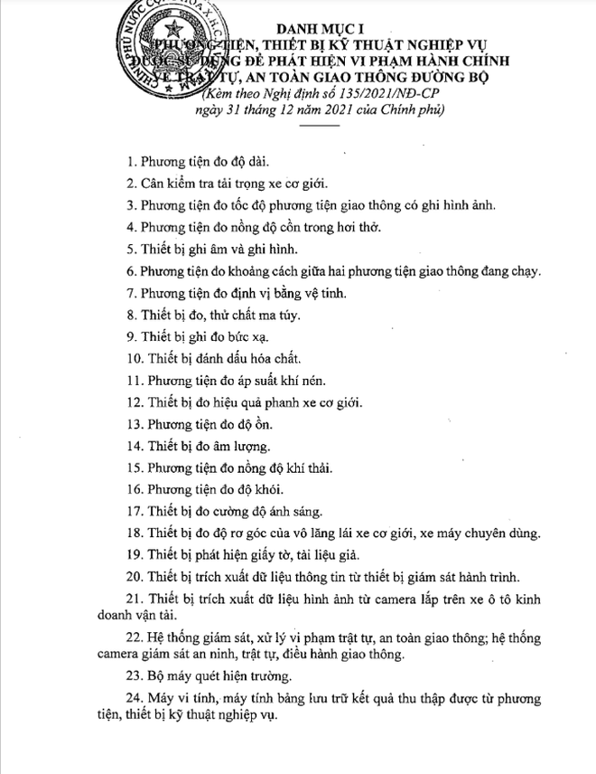 Từ hôm nay, CSGT sẽ sử dụng 25 thiết bị này để phát hiện vi phạm giao thông, tất cả tài xế chú ý - Ảnh 2.