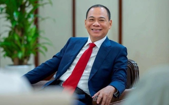 Tỷ phú Phạm Nhật Vượng đón tin vui về tài sản ngay trong ngày ĐHĐCĐ thường niên. Ảnh: VIC