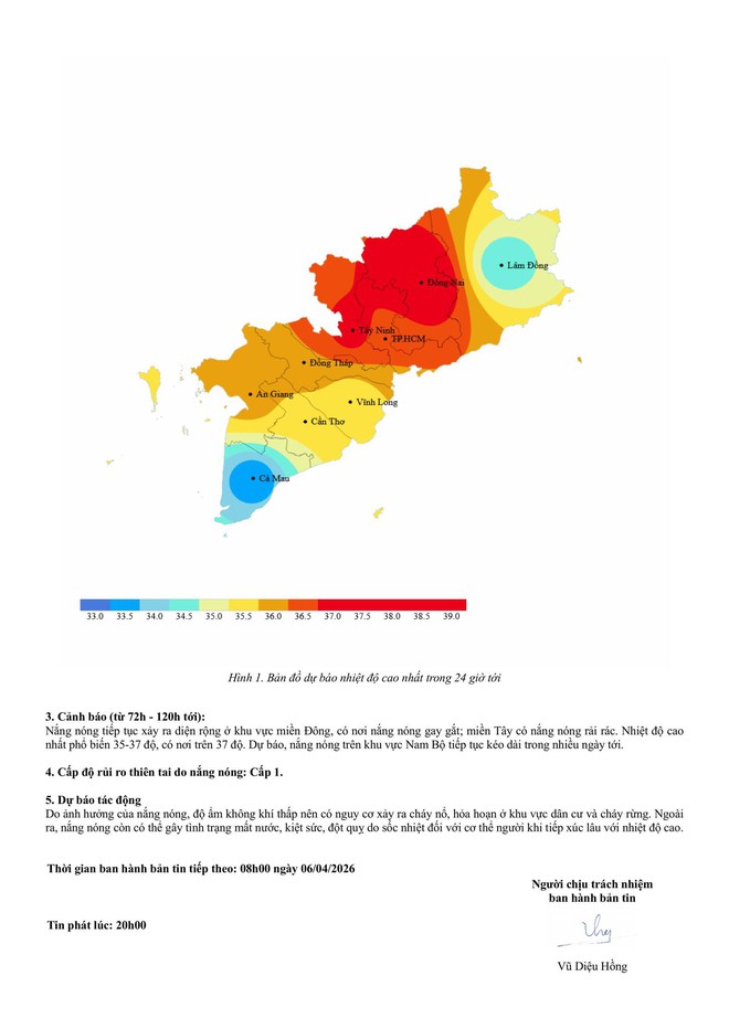 Cảnh báo đặc biệt về tình hình thời tiết nhiều ngày tới: Nắng nóng đỉnh điểm đạt bao nhiêu độ? - Ảnh 2.