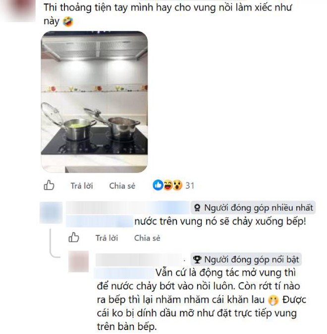 Vung nồi bỗng dính chặt vào mặt bếp: Nhấc lên ngay là điều nên tránh - Ảnh 5.