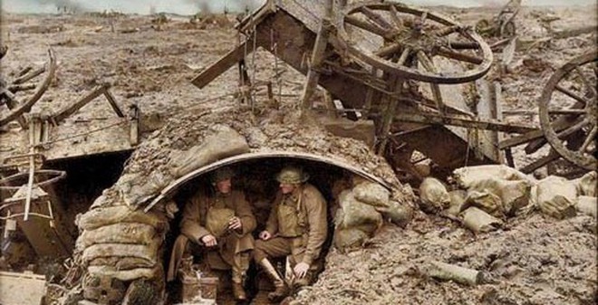 Sự khốc liệt của Thế chiến I qua những bức ảnh màu