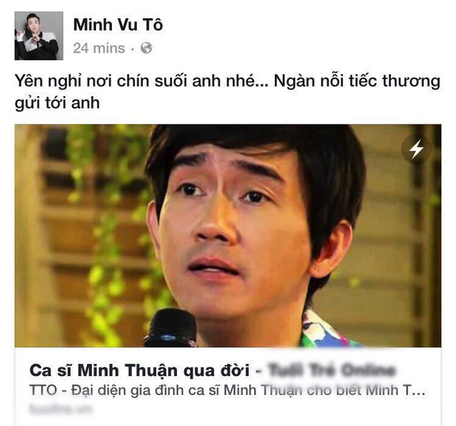 Nghệ sĩ Việt khóc thương ngày Minh Thuận qua đời - Ảnh 10.