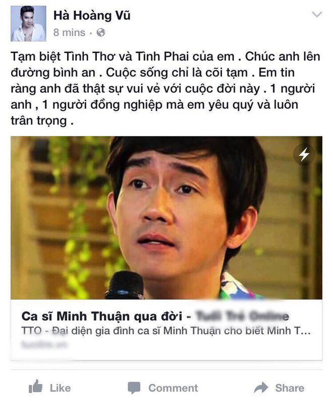 Nghệ sĩ Việt khóc thương ngày Minh Thuận qua đời - Ảnh 11.