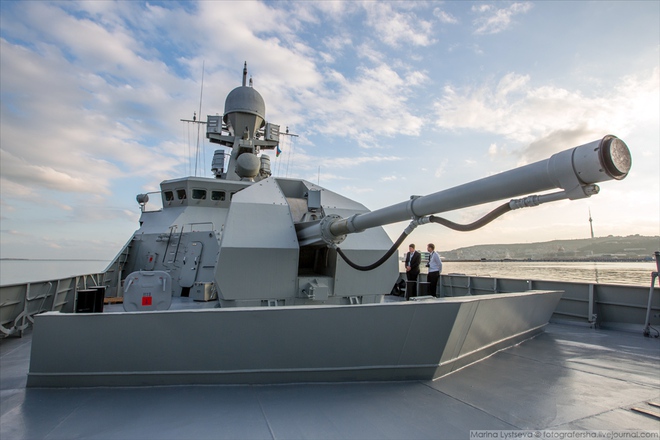 Zoom vũ khí trên tàu hộ tống nhỏ nhưng có võ của Hải quân Nga - Ảnh 4.