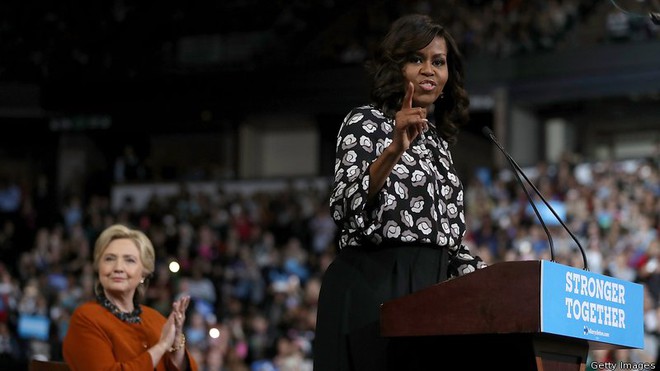 Michelle Obama - Vũ khí lợi hại nhất của Hillary Clinton - Ảnh 1.