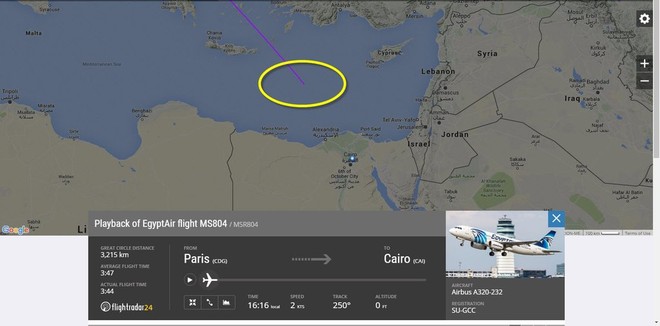 Tìm thấy thêm các vật thể nghi của máy bay Ai Cập mất tích - Ảnh 18.