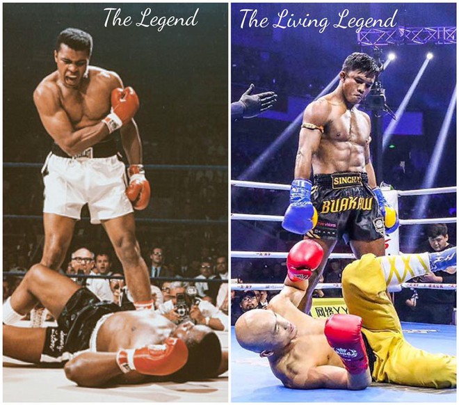 Muhammad Ali sống lại, đánh hội đồng Yi Long - Ảnh 1.