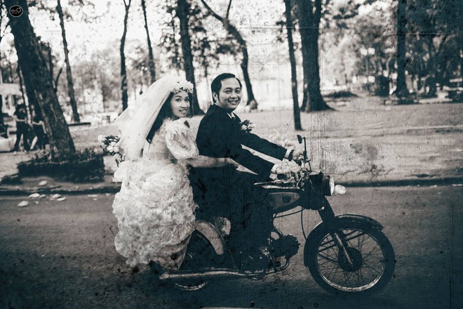 Ảnh cưới ở Sài Gòn cách đây 30 năm trông như thế nào? - Ảnh 3.
