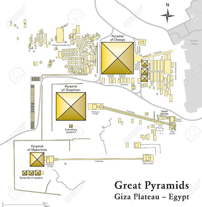 Hé lộ thân phận kim tự tháp thứ tư bí ẩn tại Ai Cập - Ảnh 1.