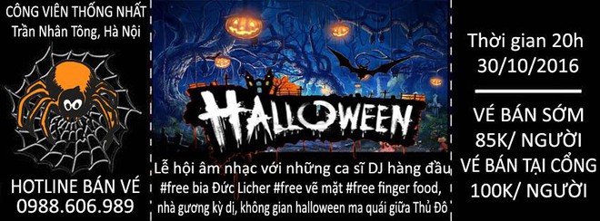 Địa điểm vui chơi Halloween dành cho giới trẻ miền Bắc năm 2016 - Ảnh 3.