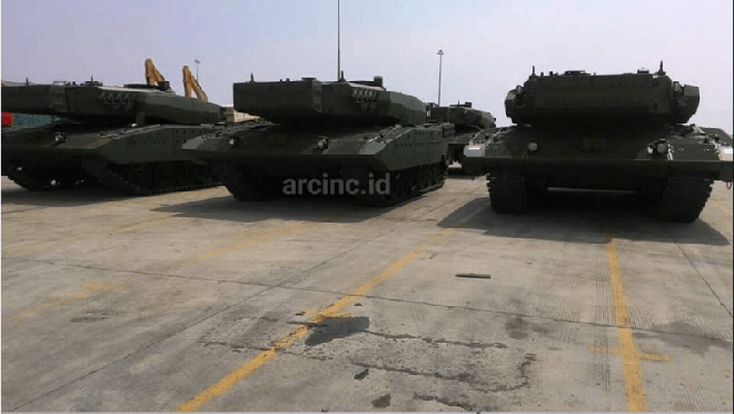 Hình ảnh xe tăng Leopard 2 RI vừa được chuyển giao cho Indonesia - Ảnh 2.