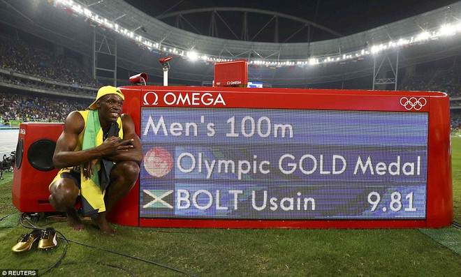 Usain Bolt làm nên lịch sử với tấm HCV 100m tại Olympic Rio - Ảnh 5.