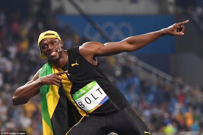 Usain Bolt làm nên lịch sử với tấm HCV 100m tại Olympic Rio - Ảnh 7.