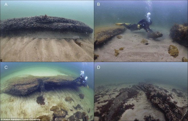 Thợ lặn phát hiện điều kỳ lạ 9.000 năm tuổi dưới đáy biển Thụy Điển - Ảnh 1.
