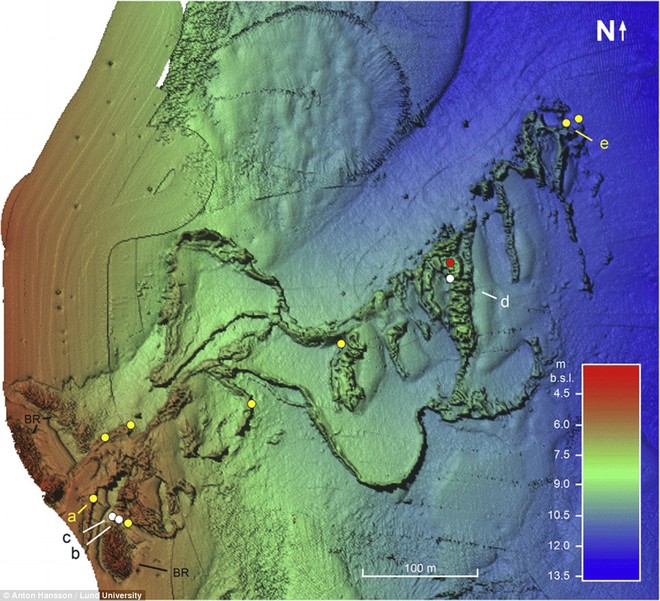 Thợ lặn phát hiện điều kỳ lạ 9.000 năm tuổi dưới đáy biển Thụy Điển - Ảnh 8.
