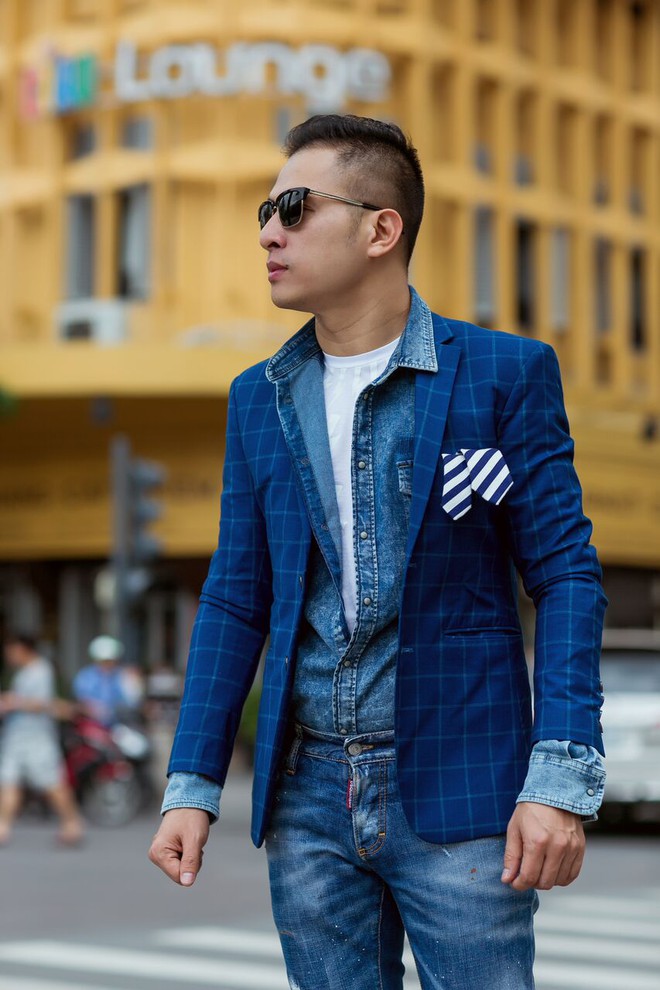 Fashionisto Nguyễn Minh Khoa sành điệu xuống phố - Ảnh 7.