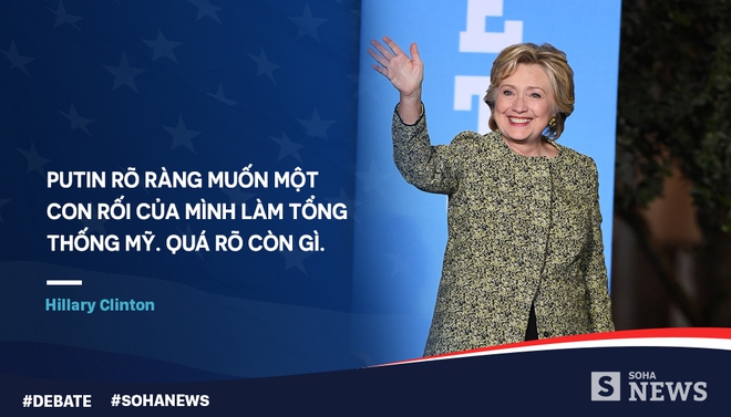 Tranh luận lần cuối, Trump - Clinton dùng mánh võ mồm nào? - Ảnh 1.