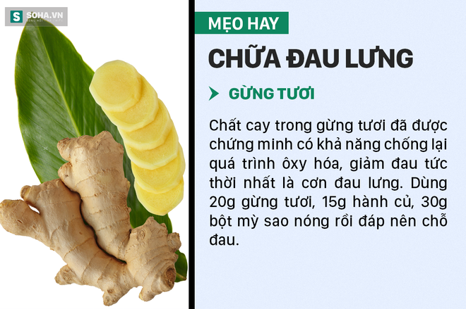 Mẹo trị đau lưng không cần dùng thuốc - Ảnh 5.