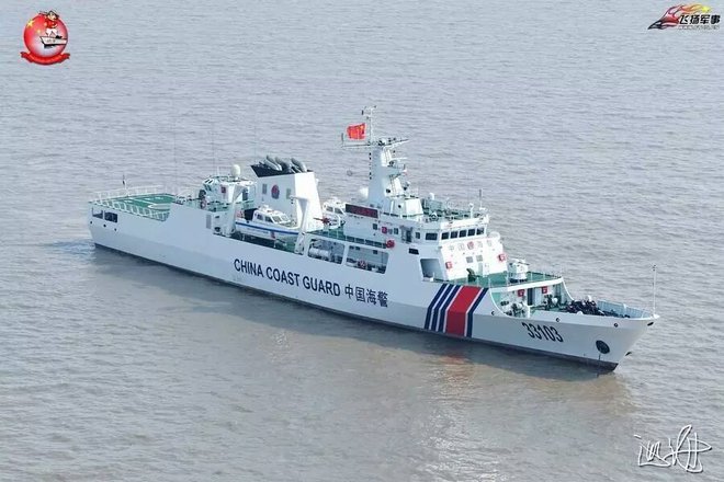 [ẢNH] Trung Quốc lộ tàu hải cảnh giống tàu chiến Type 054A - Ảnh 6.