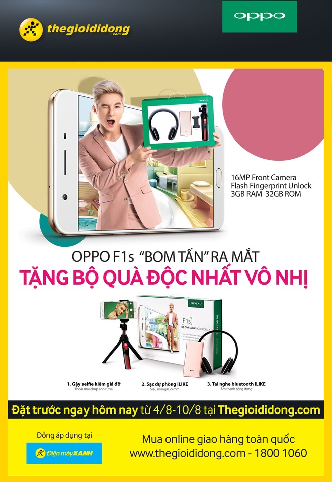 Chọn F1s – Selfie đẹp mê hồn, rước quà mỏi tay tại FPT Shop - Ảnh 3.