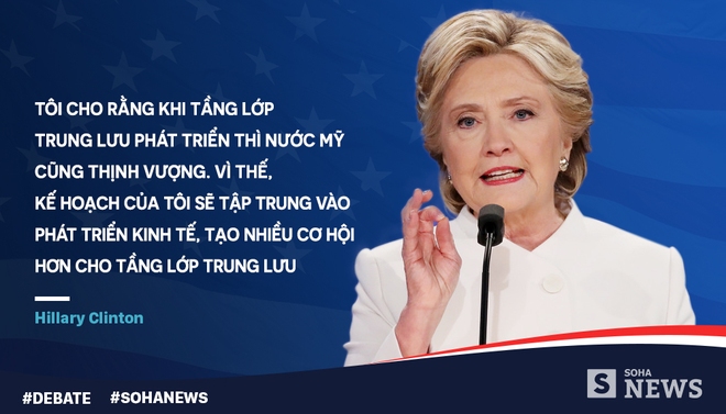 Tranh luận lần cuối, Trump - Clinton dùng mánh võ mồm nào? - Ảnh 5.