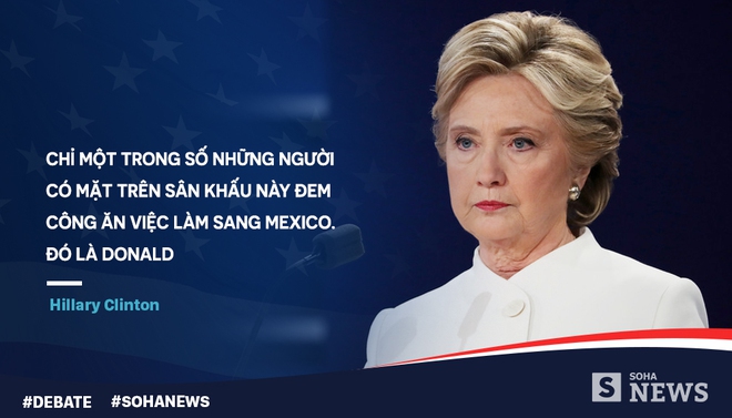 Tranh luận lần cuối, Trump - Clinton dùng mánh võ mồm nào? - Ảnh 3.