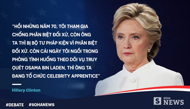 Tranh luận lần cuối, Trump - Clinton dùng mánh võ mồm nào? - Ảnh 6.