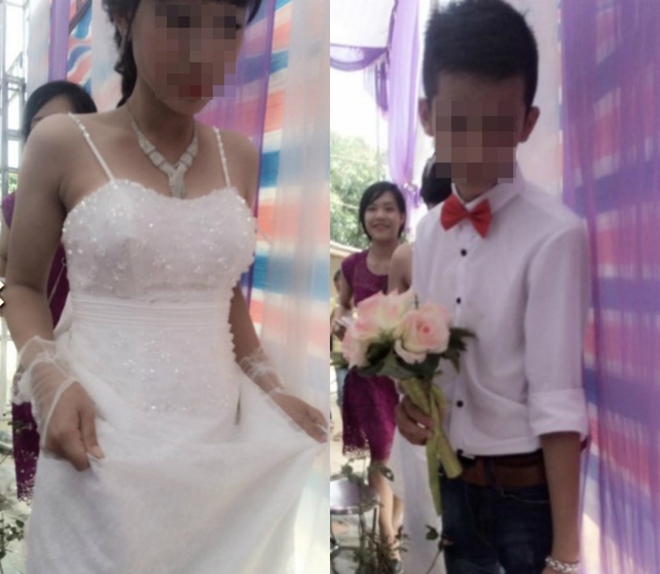 Đám cưới của cặp đôi 16 tuổi ở Nghệ An gây xôn xao