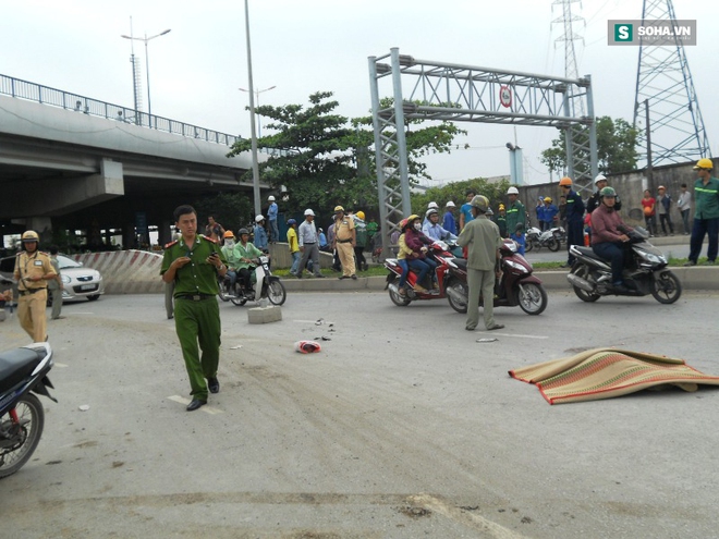 TP.HCM: Người phụ nữ bị xe bồn kéo lê nhiều mét tử vong tại chỗ - Ảnh 1.