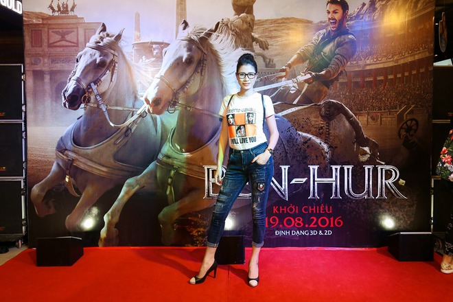 Sỹ Thanh ấn tượng trong ngày ra mắt Ben-Hur 2016 - Ảnh 2.