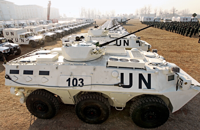 Dàn vũ khí tối tân của Lực lượng gìn giữ hòa bình Liên hợp quốc - Ảnh 2.