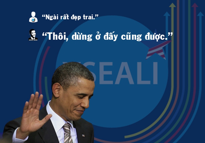 Những phát ngôn hài hước của Tổng thống Obama với giới trẻ VN - Ảnh 1.