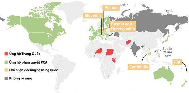 Chuyên gia Biển Đông mỉa mai danh sách 8 nước ủng hộ quan điểm TQ - Ảnh 1.