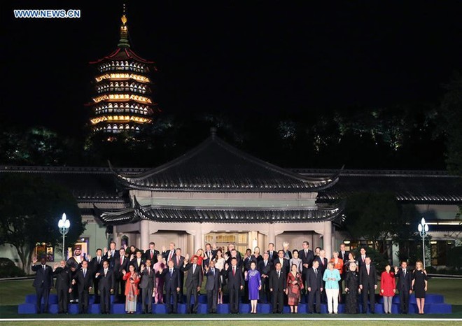 Dạ yến Trung Quốc dành cho các nhà lãnh đạo thế giới tại G20 - Ảnh 1.