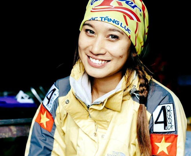 Cô gái Việt trở thành người phụ nữ châu Á đầu tiên vượt 4 sa mạc - Ảnh 1.