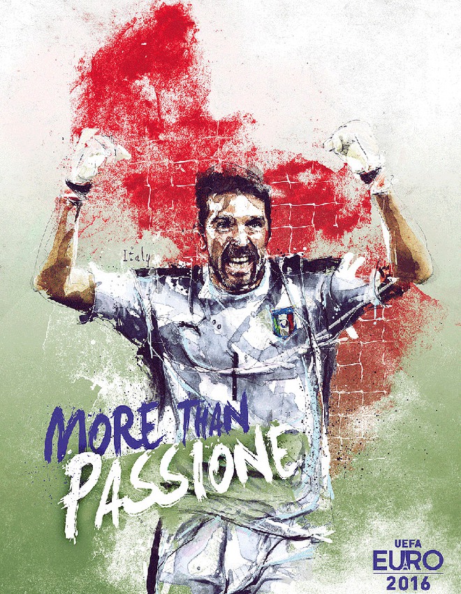 Ấn tượng poster và slogan của 24 đội dự EURO 2016 - Ảnh 12.
